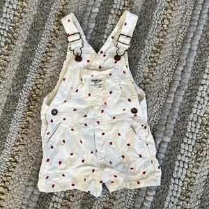 Strawberry short overalls